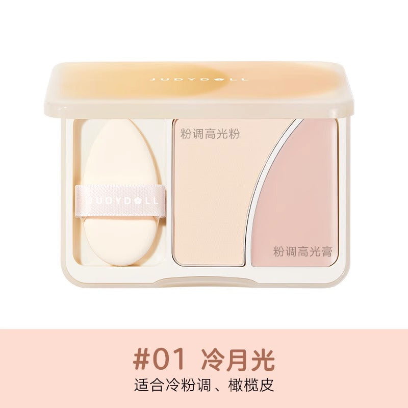 JUDYDOLL DUO HIGHLIGHTER PALETTE