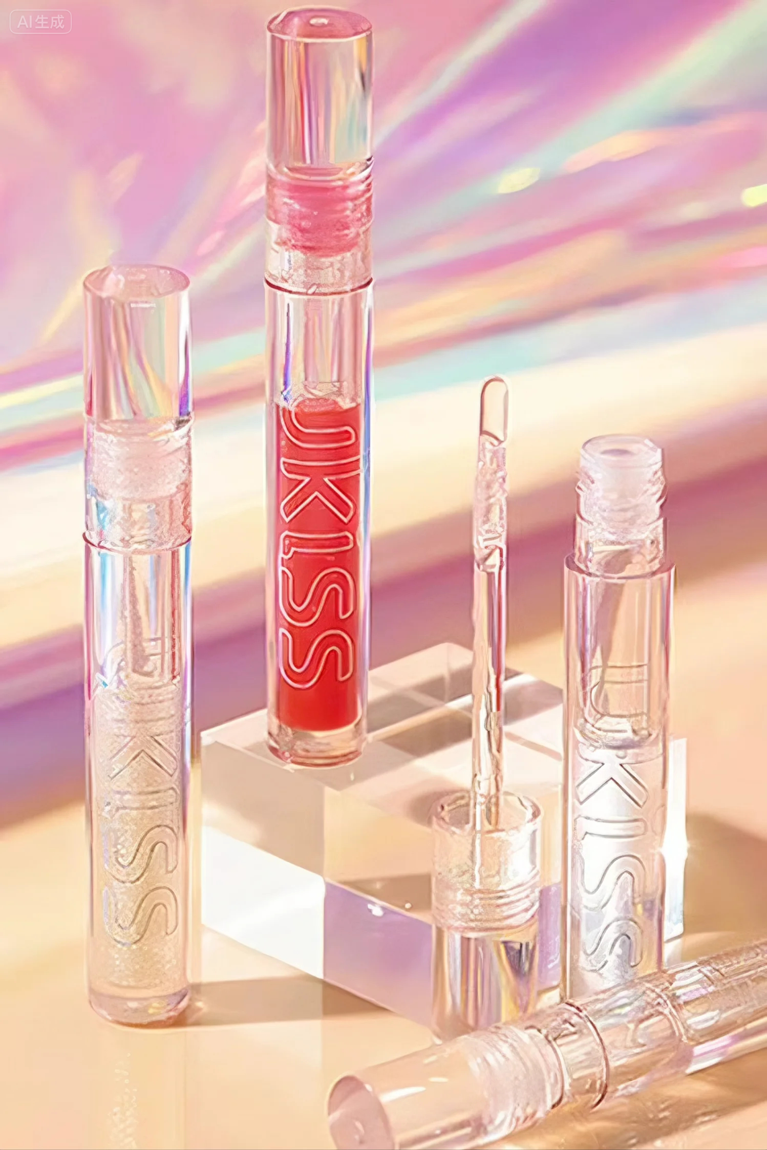 UKISS CLEAR GLASS LIP OIL