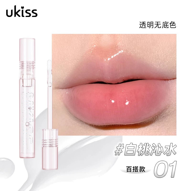 UKISS CLEAR GLASS LIP OIL