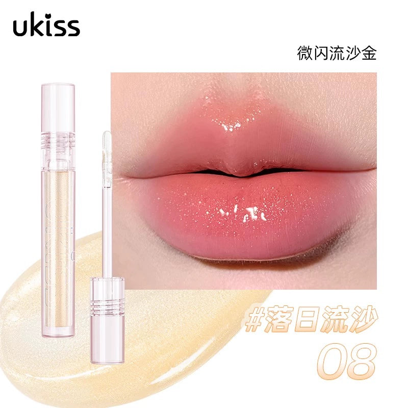 UKISS CLEAR GLASS LIP OIL