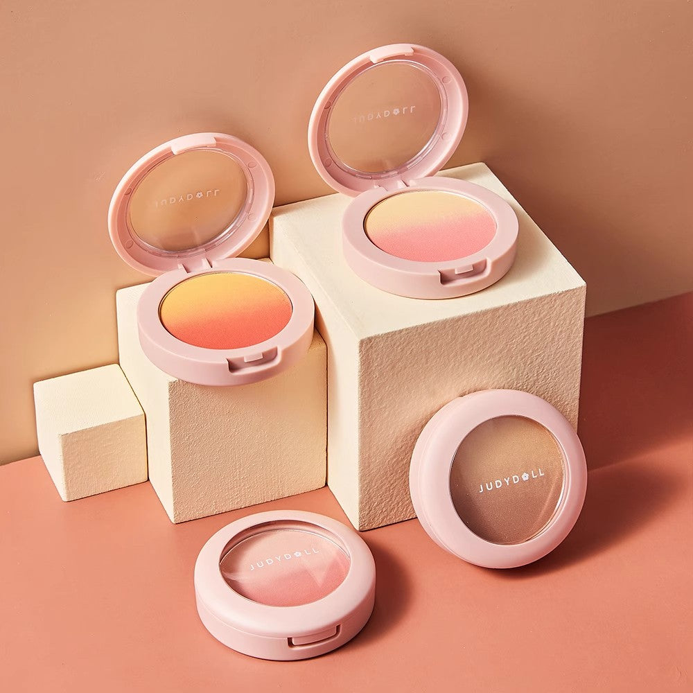 JUDYDOLL PEACH PINK GRADIENT BLUSH