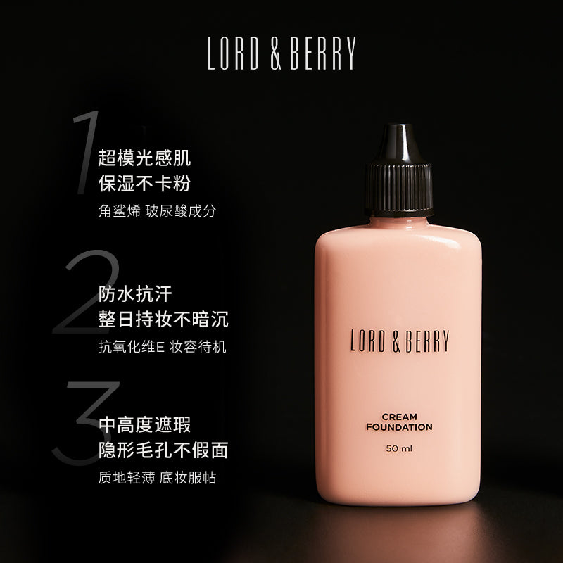 LORD & BERRY CREAM FOUNDATION