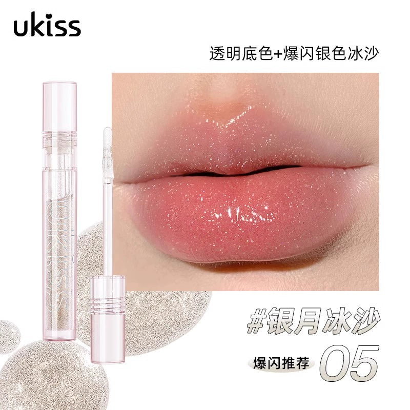 UKISS CLEAR GLASS LIP OIL