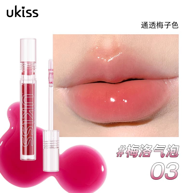 UKISS CLEAR GLASS LIP OIL