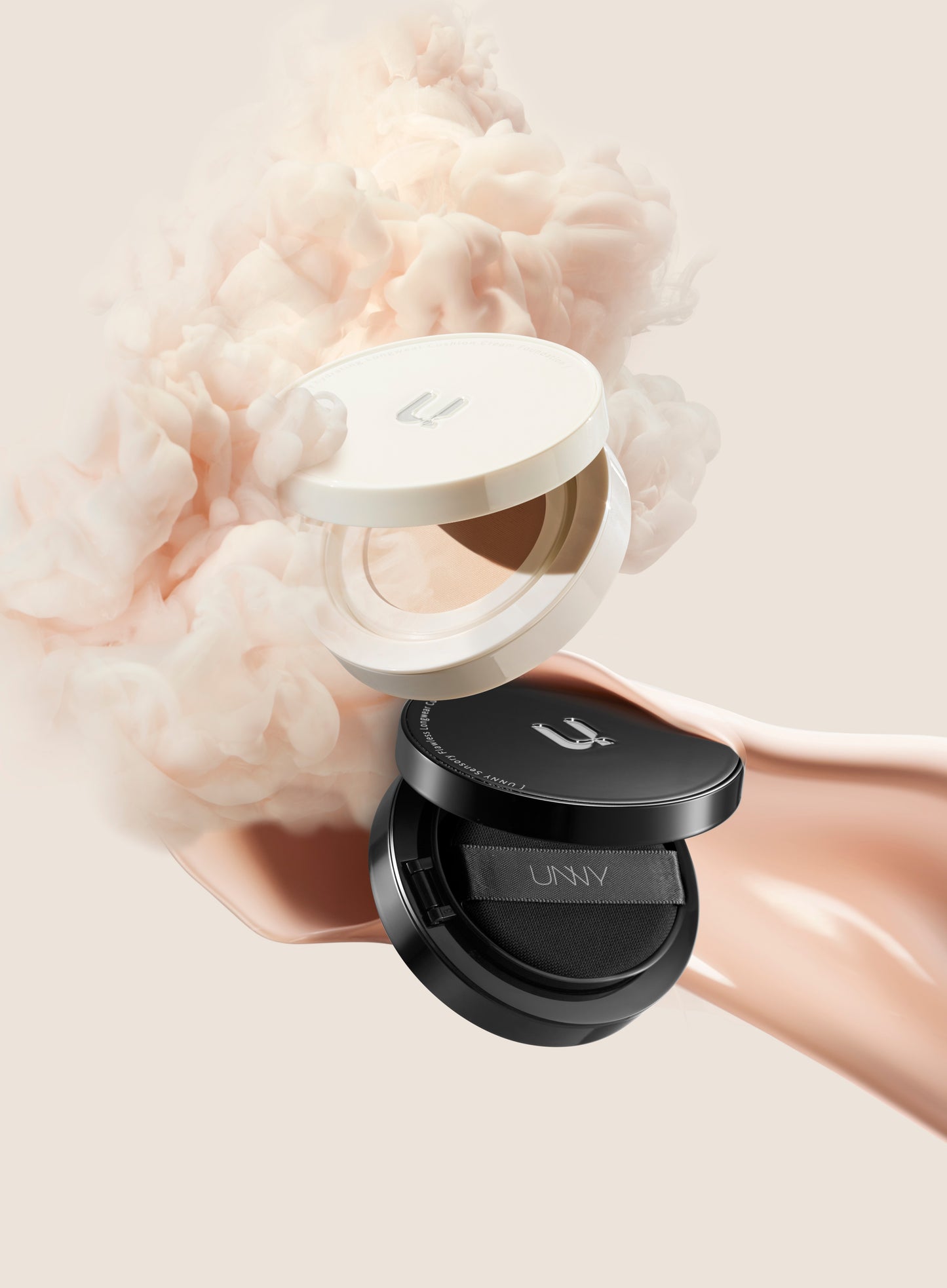 UNNY SENSORY HYDRATING LONGWEAR CUSHION CREAM FOUNDATION