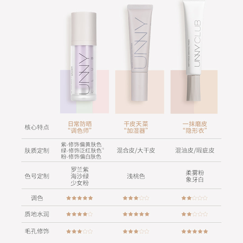 UNNY AIRY MOISTURSING UV SHIELD BASE CORRECTOR