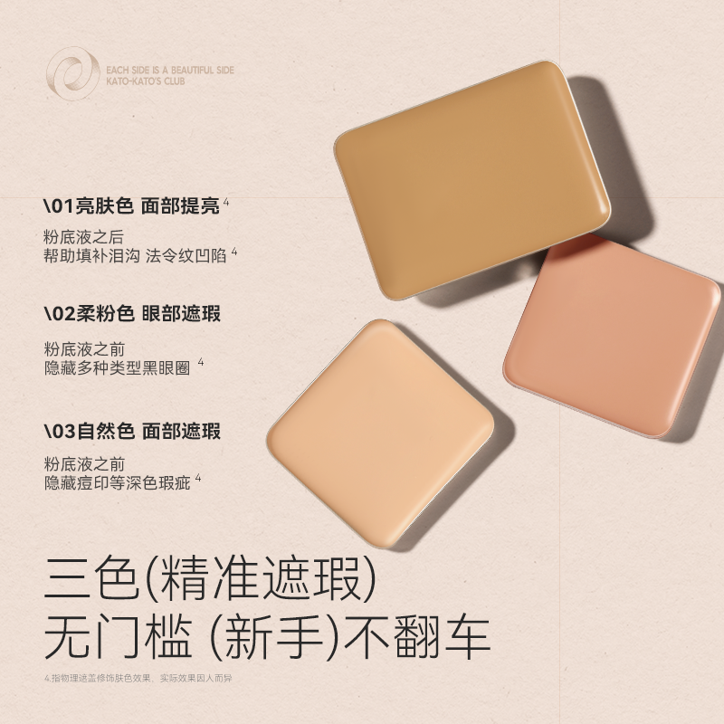 KATO CHEESE NUDE CORRECTING CONCEALER