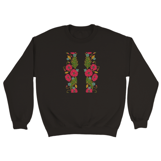 Classic Unisex Crewneck Sweatshirt, poppies