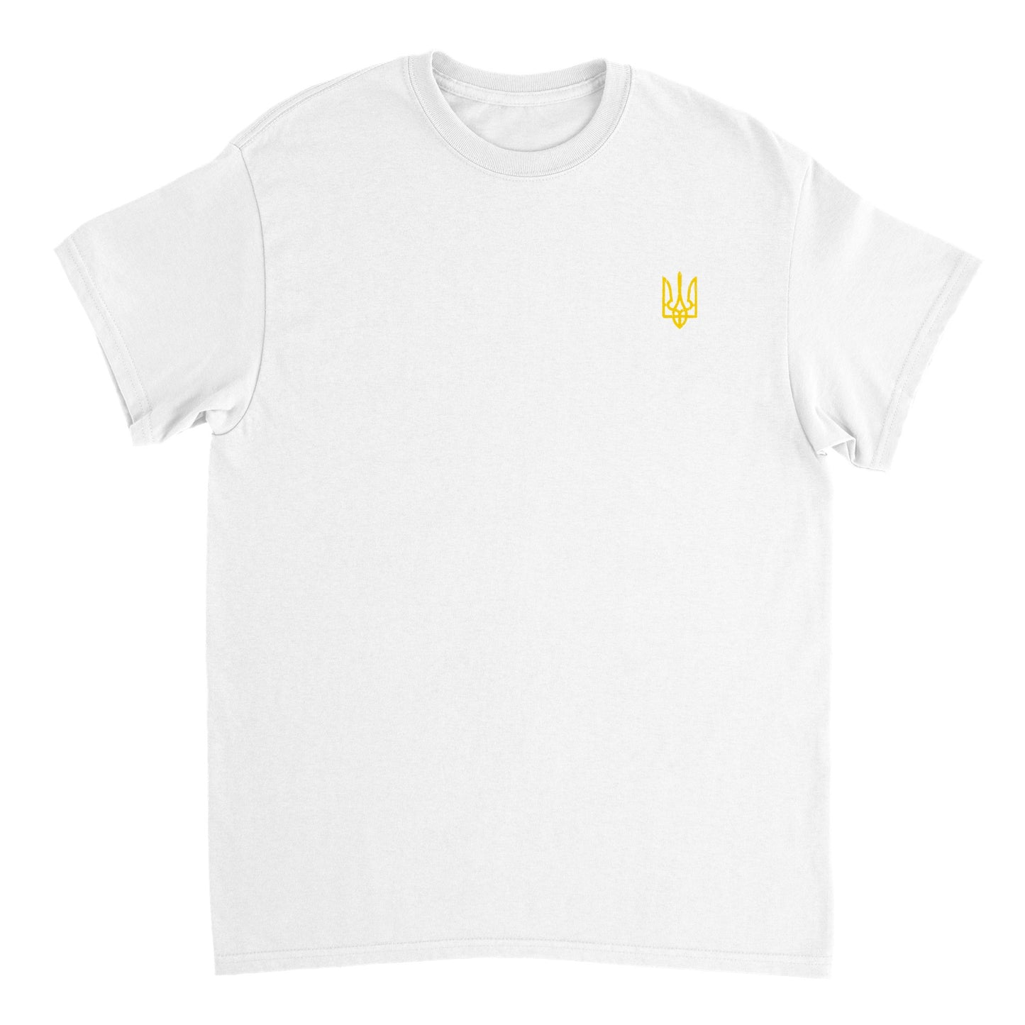 Unisex Crewneck T-shirt" small golden trident"
