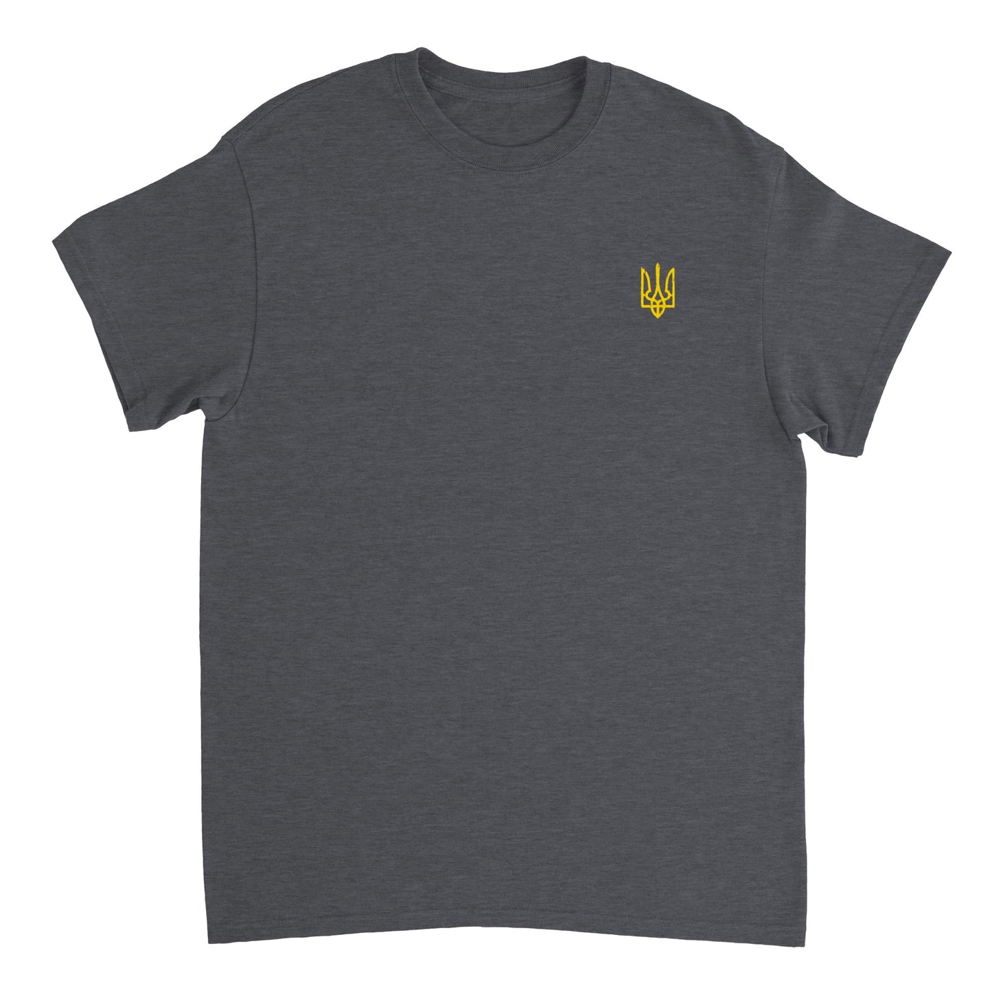 Unisex Crewneck T-shirt" small golden trident"