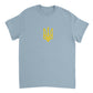 Heavyweight Unisex Crewneck T-shirt "golden trident"