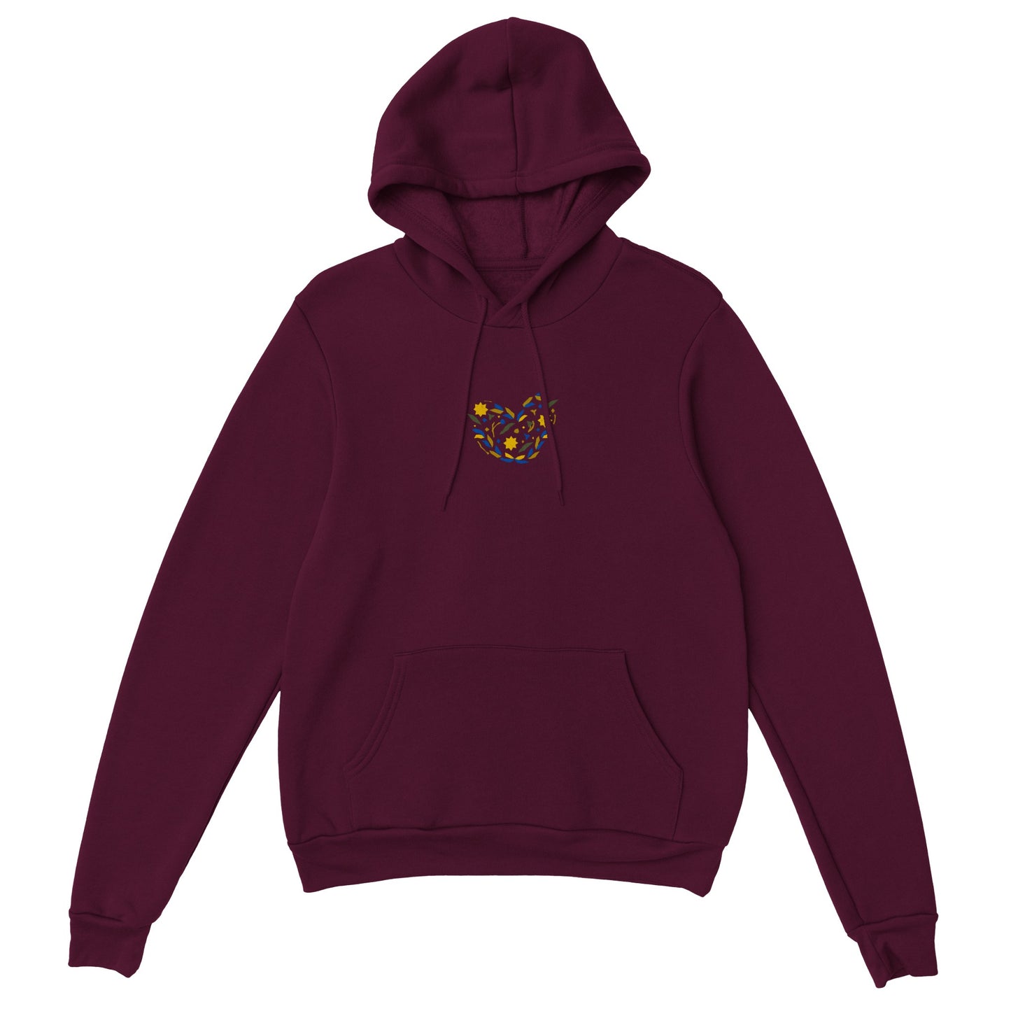 Classic Unisex Pullover Hoodie "flower heart"