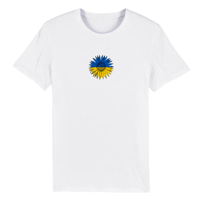 Organic Unisex Crewneck T-shirt "Sunflower"