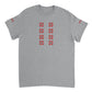 Heavyweight Unisex Crewneck T-shirt "Embroidery"